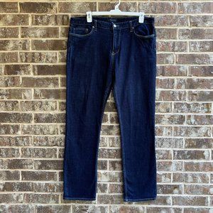 Five Four Men's Dark Blue Jeans Straight Leg Size 38